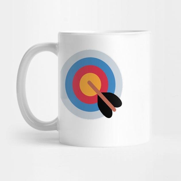 red blue target design by Artistic_st